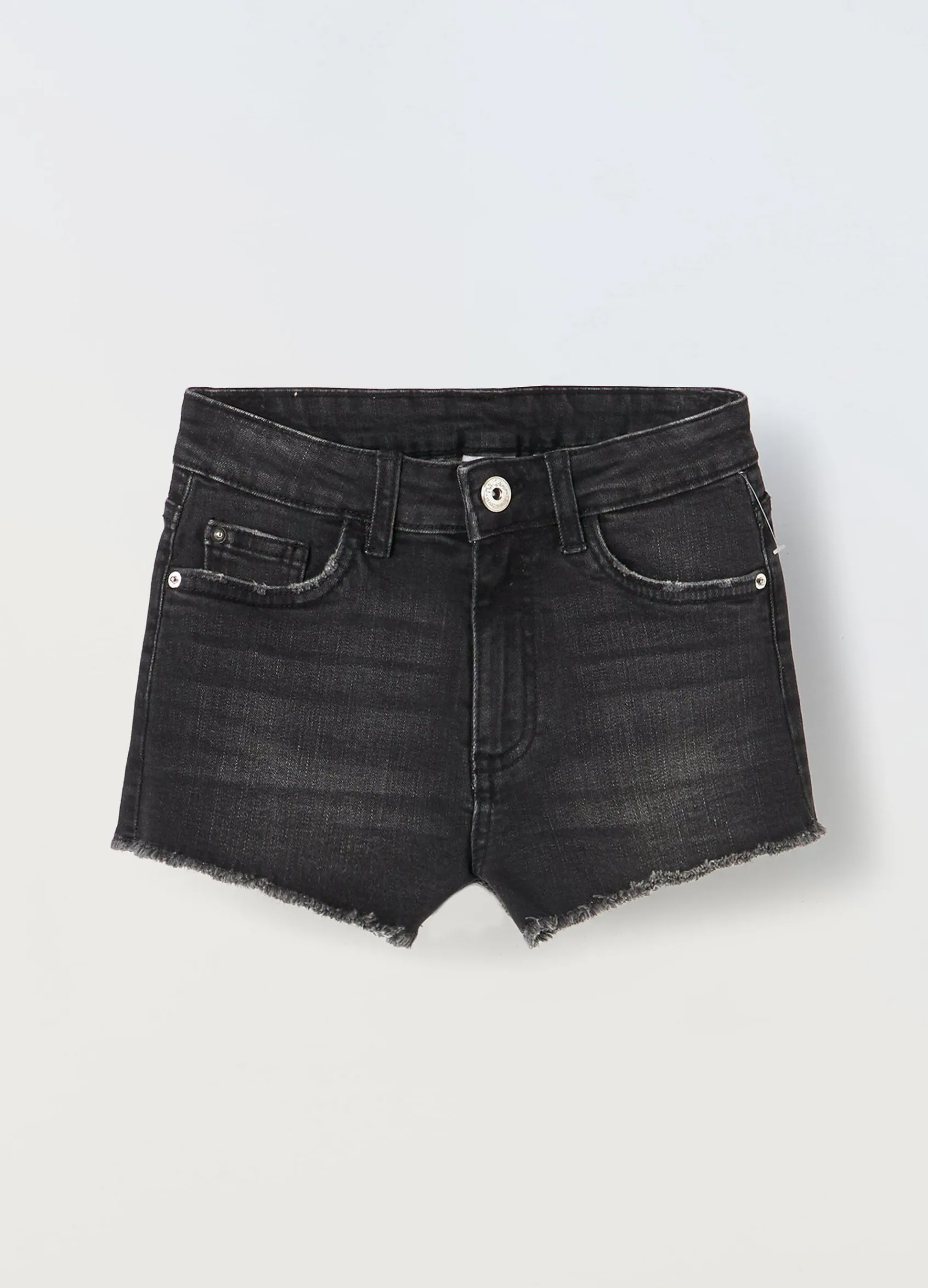 Blukids Shorts in denim di cotone stretch ragazza- Jeans