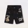 Blukids Shorts in denim di misto cotone ragazzo- Jeans