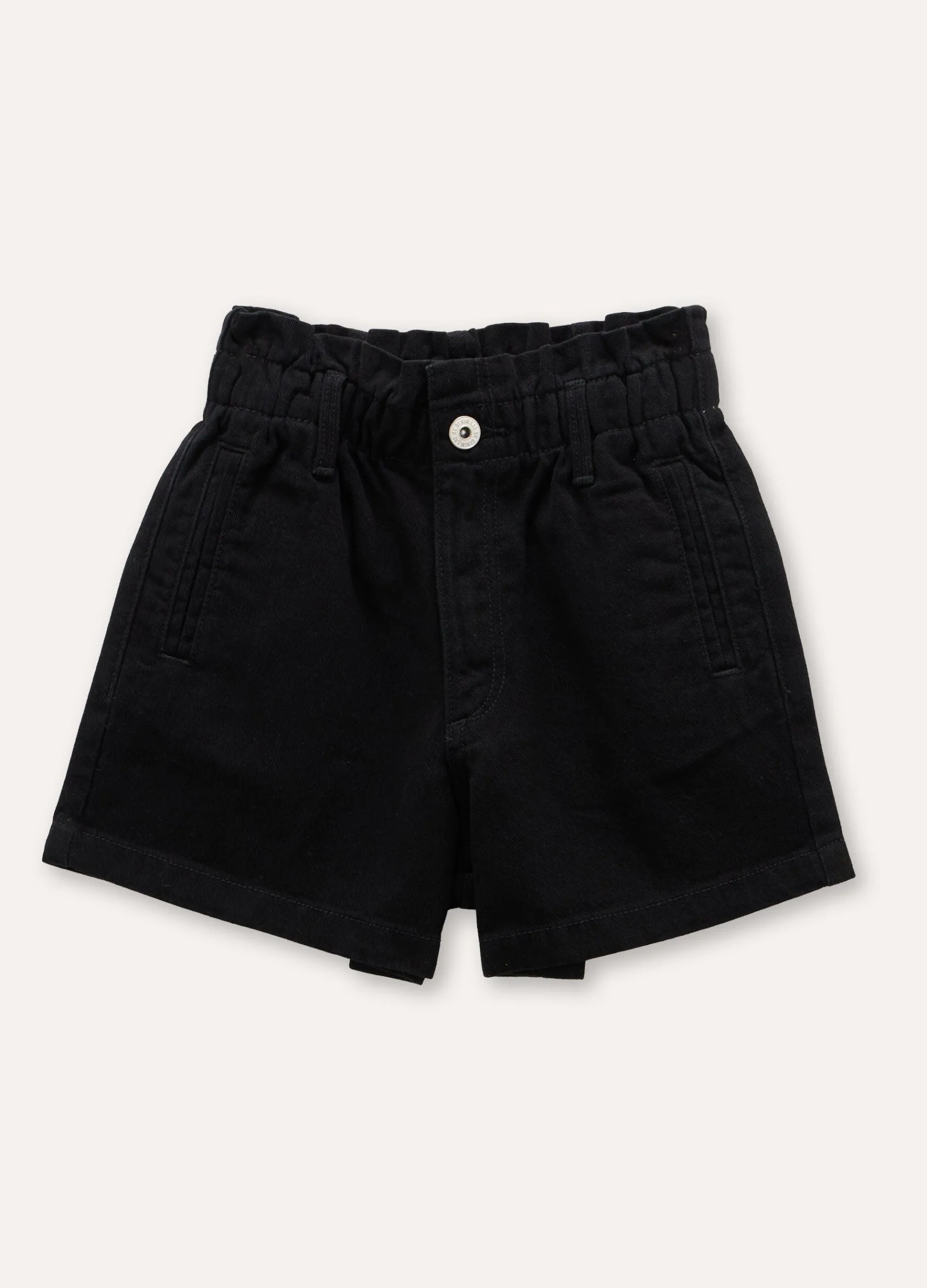 Blukids Shorts in denim di puro cotone ragazza- Jeans