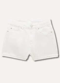 Blukids Shorts in denim di puro cotone ragazza- Jeans