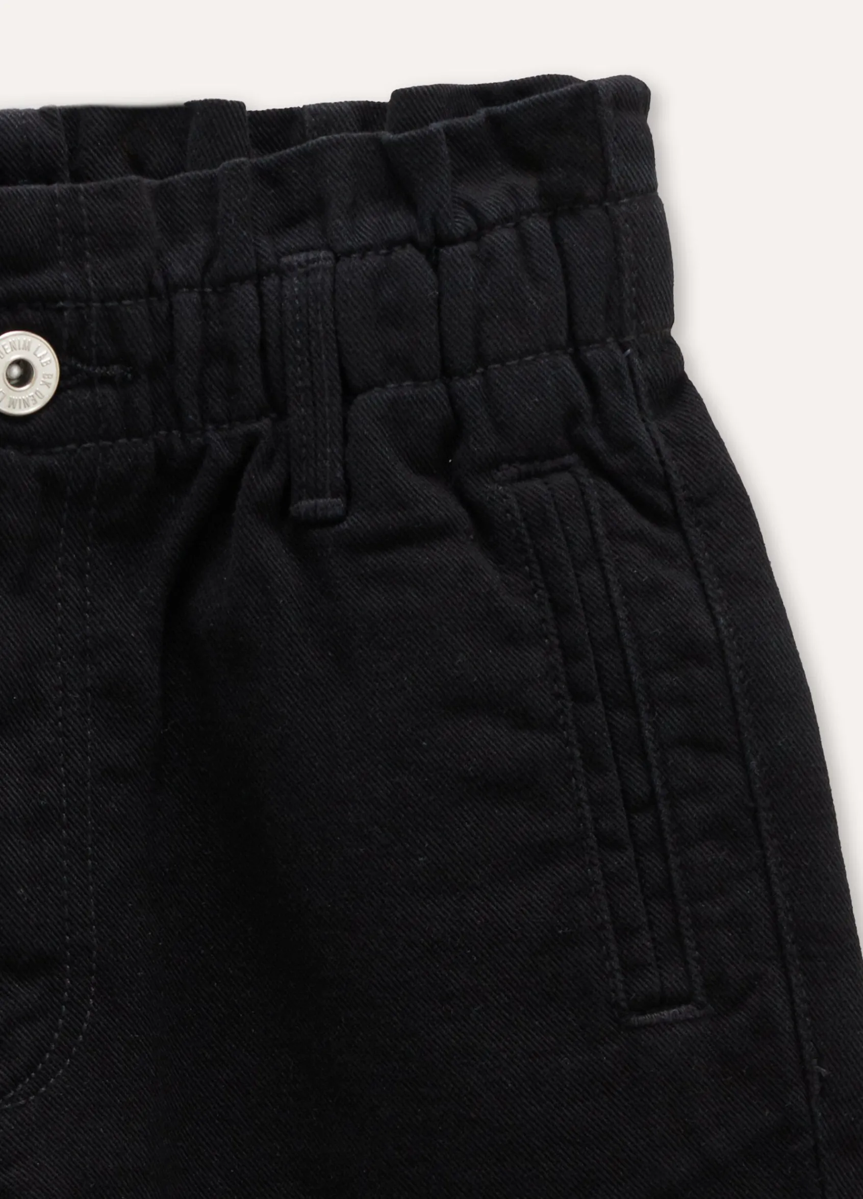 Blukids Shorts in denim di puro cotone ragazza- Jeans