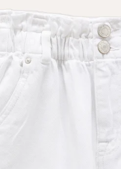Blukids Shorts in denim di puro cotone ragazza- Jeans