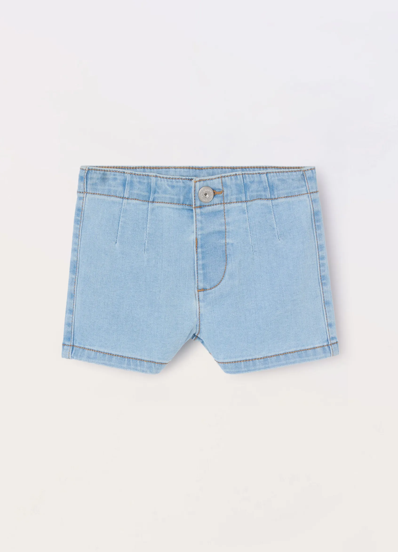 Blukids Shorts in denim misto cotone bambina- Jeans