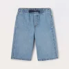 Blukids Shorts in denim misto cotone ragazzo- Jeans