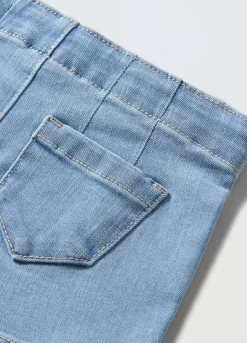 Blukids Shorts in denim neonata- Jeans