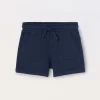 Blukids Shorts in french terry di puro cotone neonata- Pantaloni