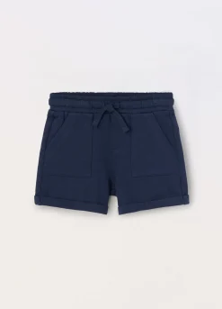 Blukids Shorts in french terry di puro cotone neonata- Pantaloni
