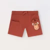 Blukids Shorts in french terry di puro cotone neonato- Pantaloni
