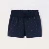 Blukids Shorts in french terry di puro cotone bambina- Pantaloni