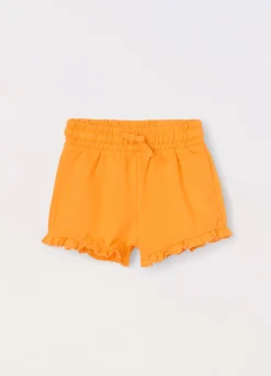 Blukids Shorts in french terry di puro cotone neonata- Pantaloni