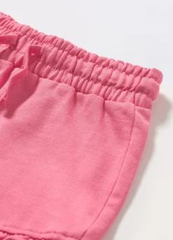 Blukids Shorts in french terry di puro cotone neonata- Pantaloni