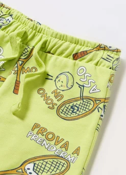 Blukids Shorts in french terry di puro cotone neonato- Pantaloni