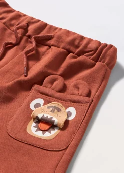 Blukids Shorts in french terry di puro cotone neonato- Pantaloni
