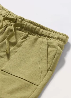 Blukids Shorts in french terry di puro cotone neonata- Pantaloni