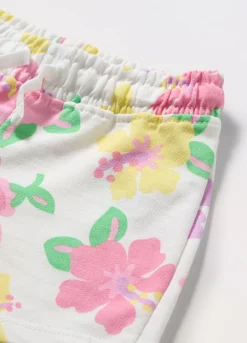 Blukids Shorts in french terry di puro cotone neonata- Pantaloni