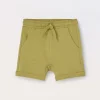 Blukids Shorts in french terry slub neonato- Pantaloni