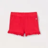 Blukids Shorts in jersey di cotone stretch neonata- Pantaloni