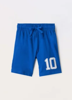 Blukids Shorts in jersey di puro cotone bambino-Bambino Pantaloni
