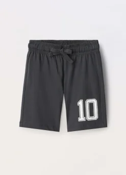 Blukids Shorts in jersey di puro cotone bambino-Bambino Pantaloni