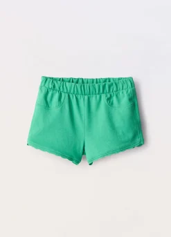 Blukids Shorts in jersey di puro cotone neonata- Pantaloni
