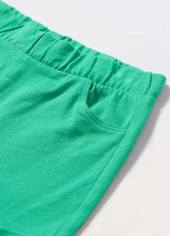 Blukids Shorts in jersey di puro cotone neonato- Pantaloni
