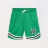 Blukids Shorts in mesh con stampa bambino-Bambino Pantaloni
