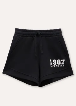 Blukids Shorts in misto cotone ragazza- Pantaloni