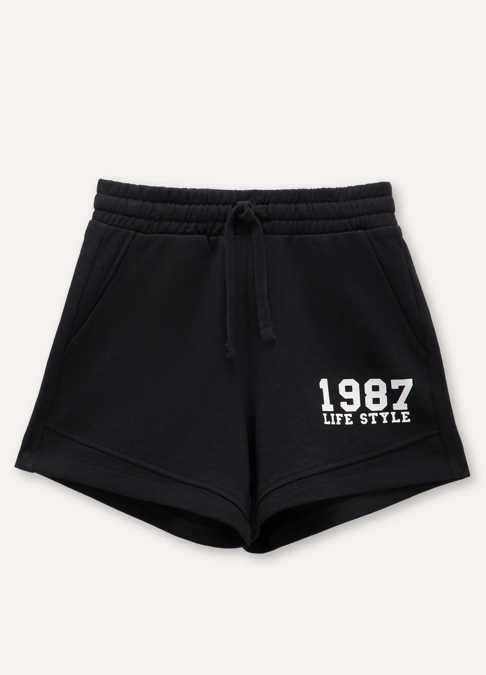 Blukids Shorts in misto cotone ragazza- Pantaloni