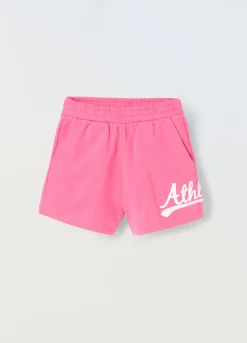 Blukids Shorts in misto cotone ragazza- Pantaloni