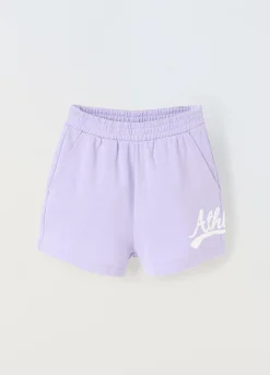 Blukids Shorts in misto cotone ragazza- Pantaloni