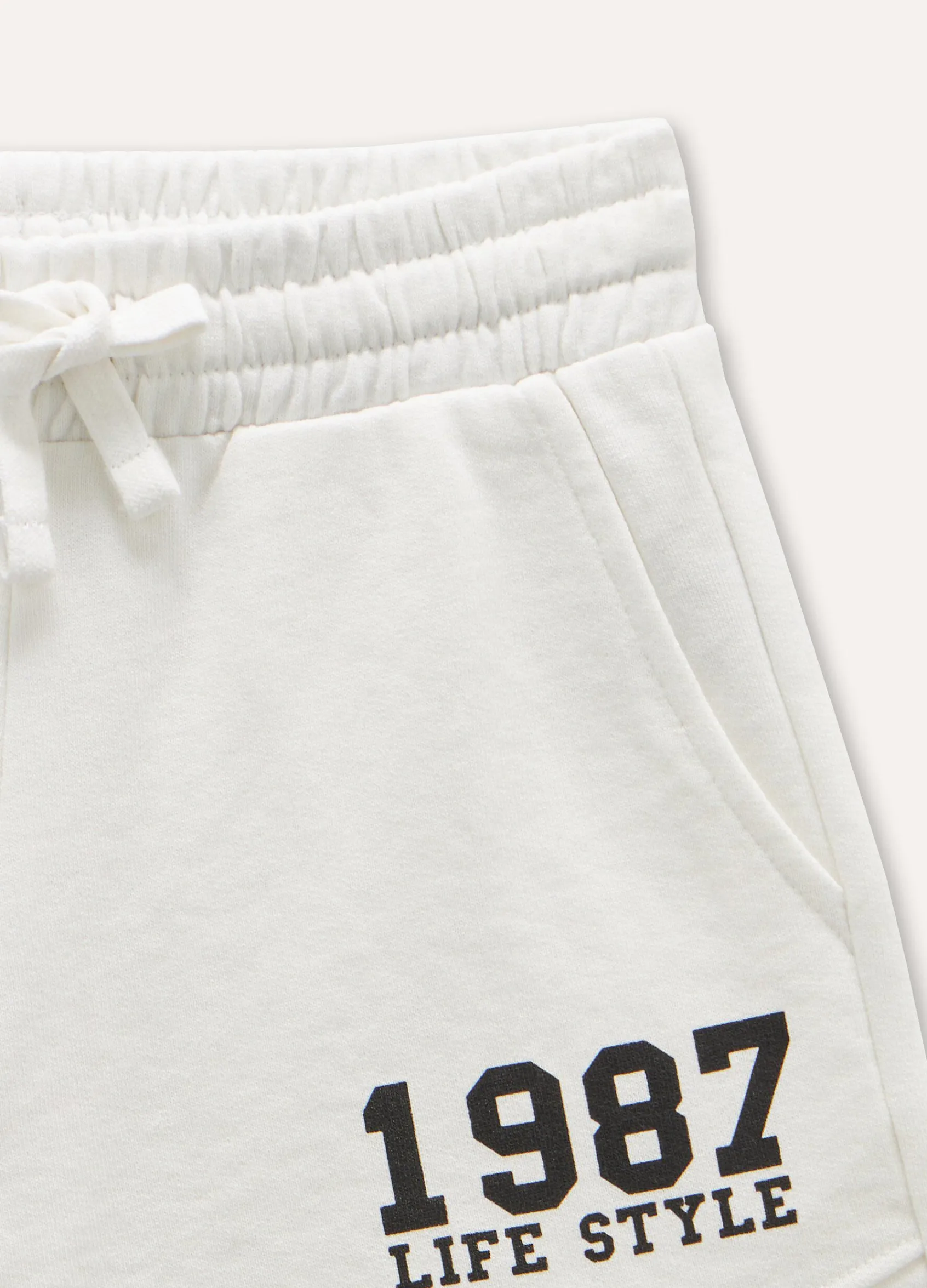 Blukids Shorts in misto cotone ragazza- Pantaloni