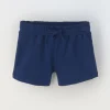 Blukids Shorts in puro cotone bambina- Pantaloni