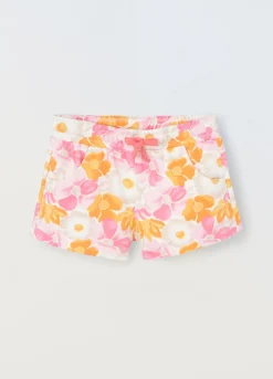 Blukids Shorts in puro cotone bambina- Pantaloni