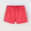Blukids Shorts in puro cotone bambina- Pantaloni