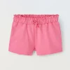 Blukids Shorts in puro cotone bambina- Pantaloni