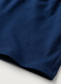 Blukids Shorts in puro cotone bambina- Pantaloni