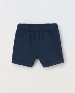Blukids Shorts in puro cotone neonato- Pantaloni