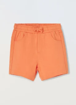 Blukids Shorts in puro cotone neonato- Pantaloni