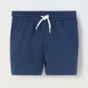 Blukids Shorts in puro cotone neonato- Pantaloni