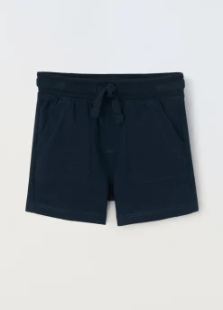 Blukids Shorts in puro cotone neonato- Pantaloni