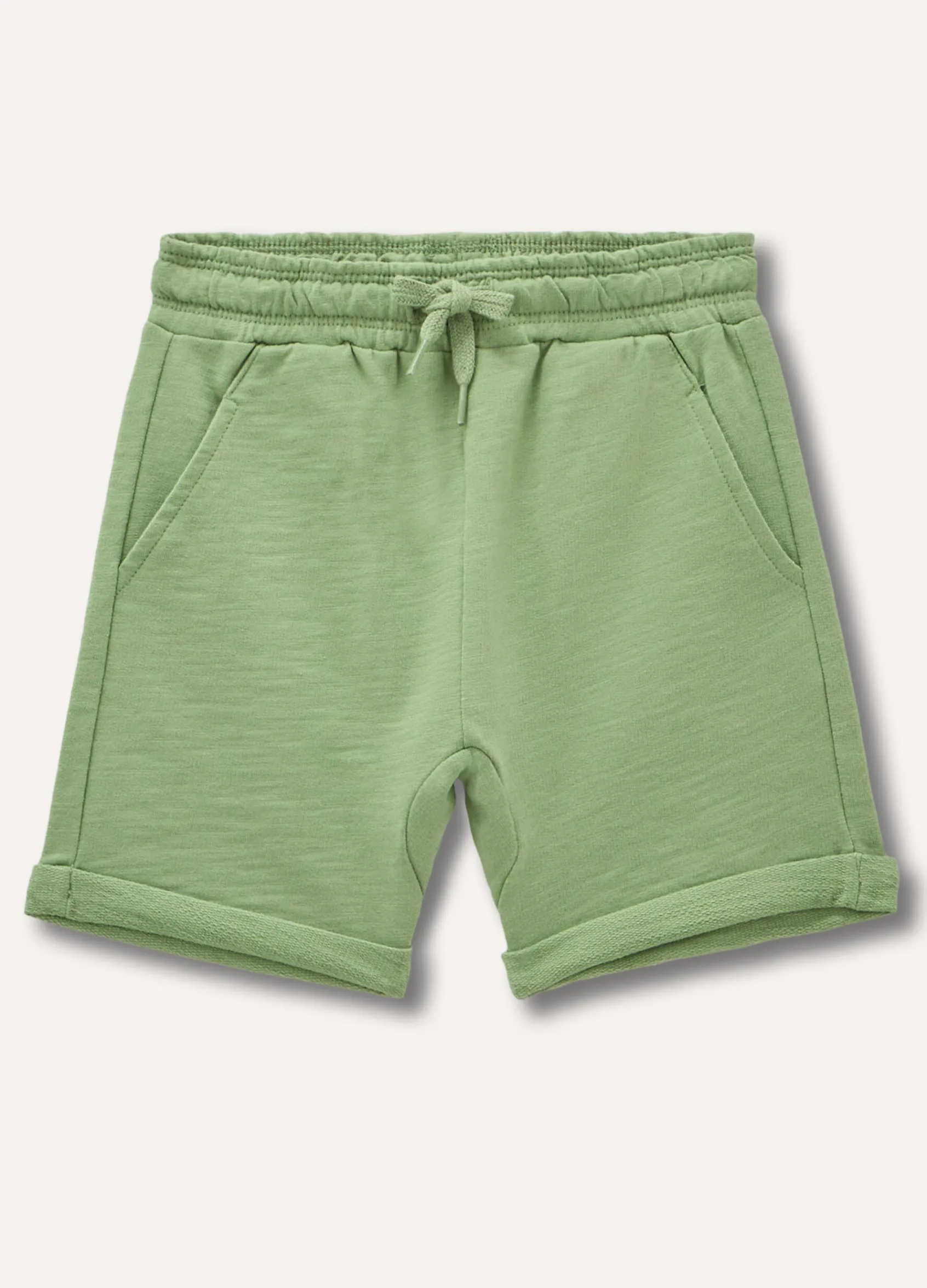 Blukids Shorts in puro cotone neonato- Pantaloni