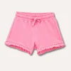 Blukids Shorts in puro cotone neonata- Pantaloni