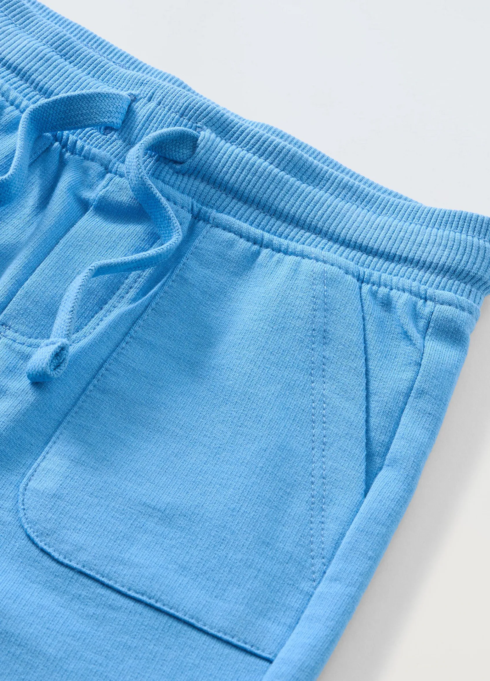 Blukids Shorts in puro cotone neonato- Pantaloni