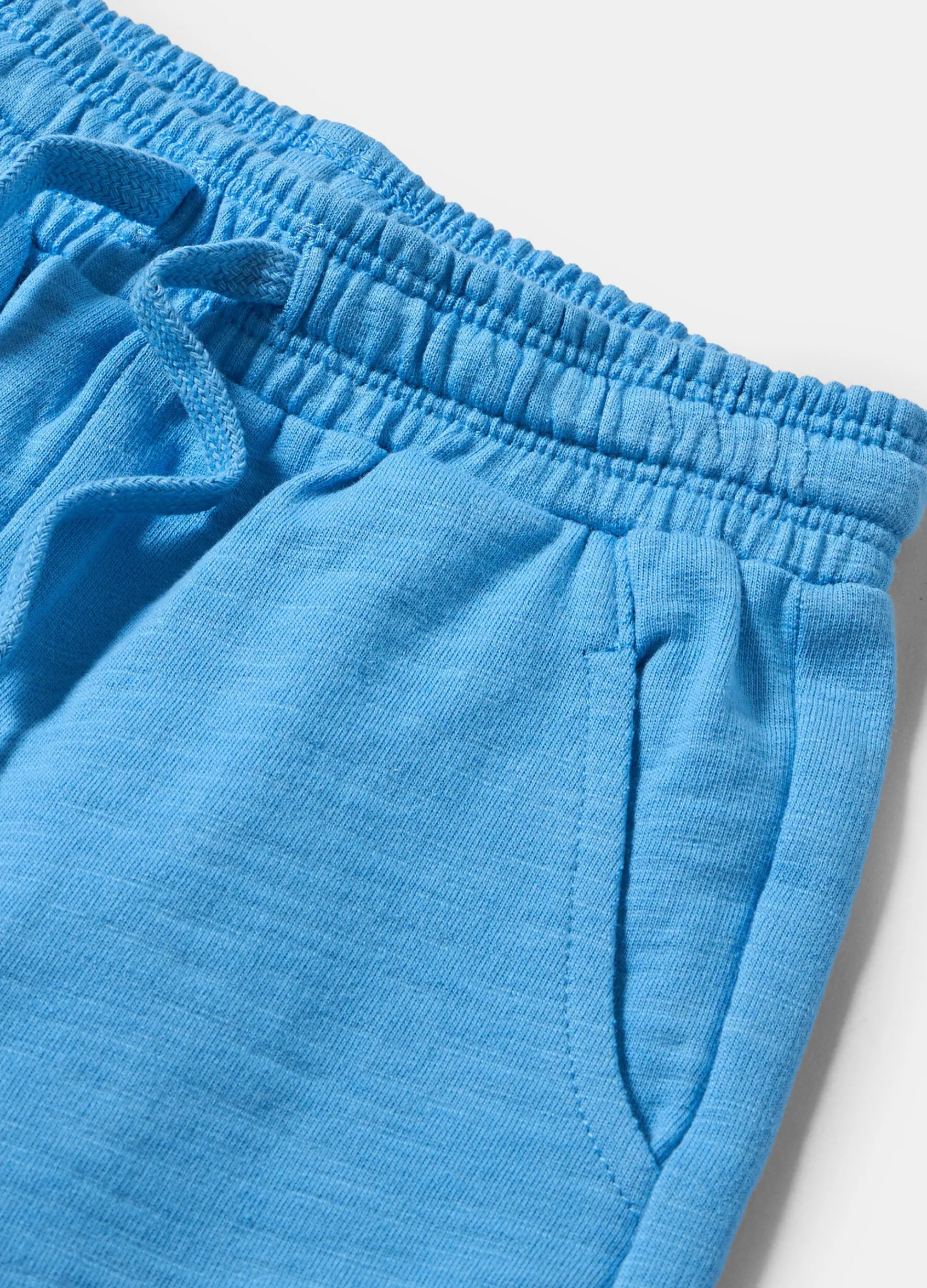 Blukids Shorts in puro cotone neonato- Pantaloni