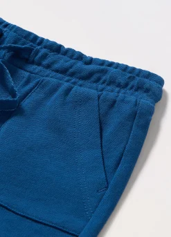 Blukids Shorts in puro cotone Piquet neonato- Pantaloni