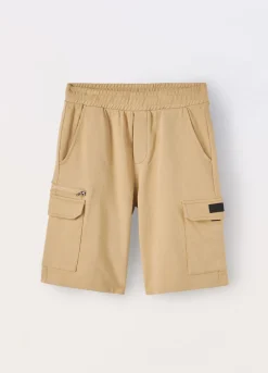 Blukids Shorts in puro cotone ragazzo- Pantaloni