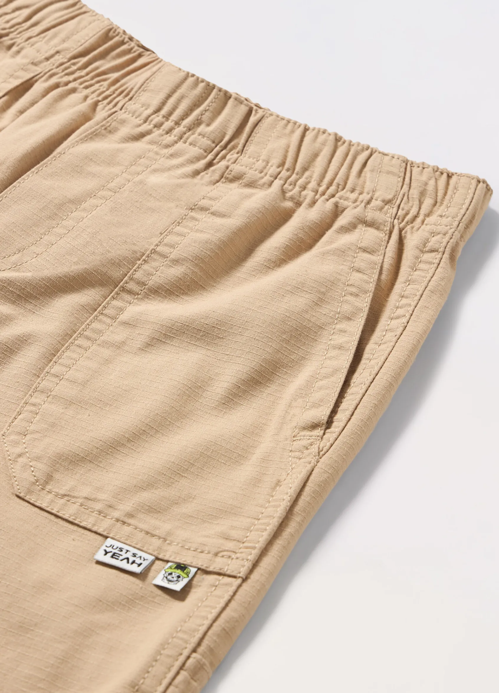 Blukids Shorts in puro cotone rip-stop ragazzo- Pantaloni
