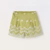 Blukids Shorts in puro cotone voile neonata- Pantaloni