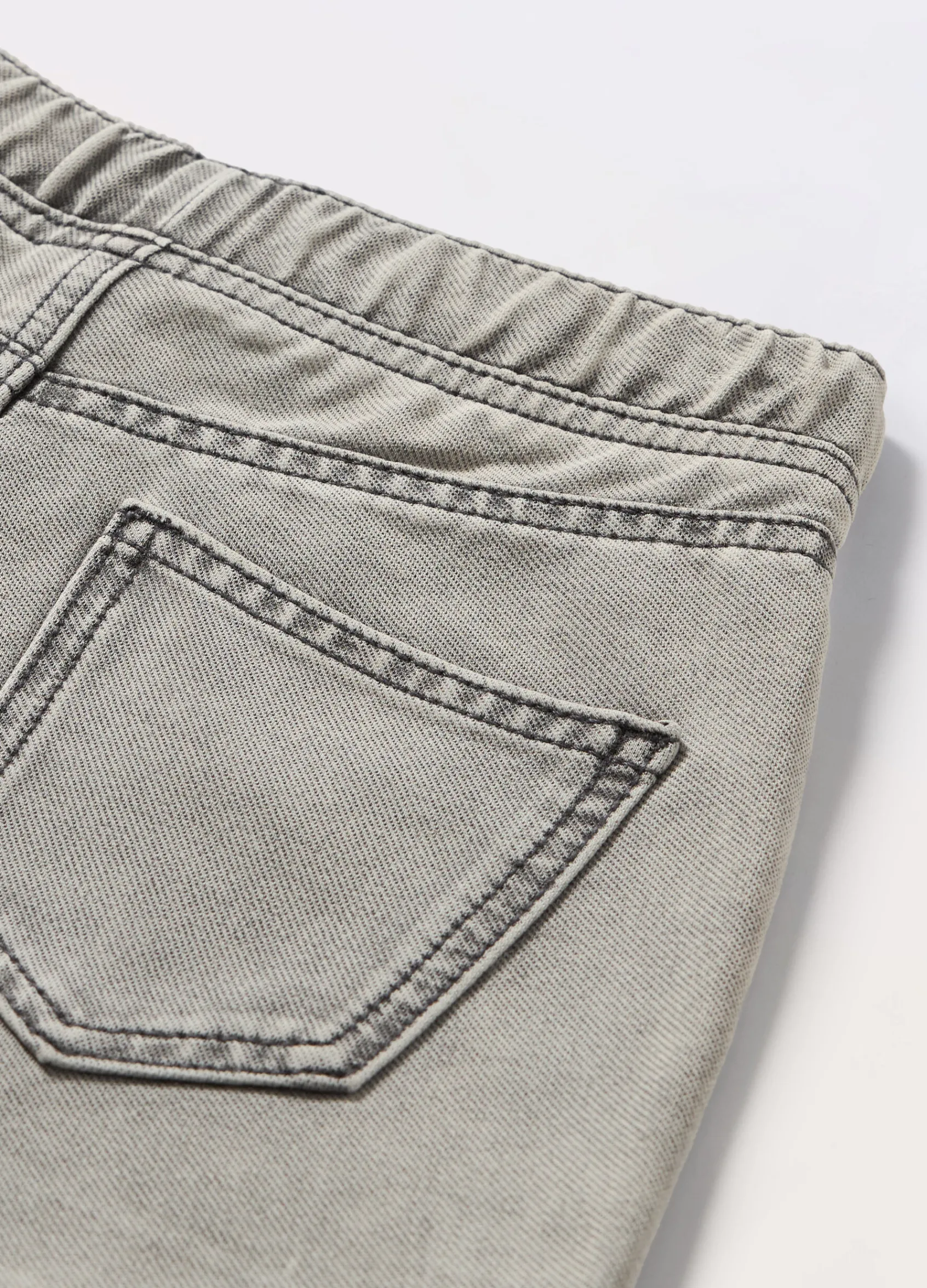 Blukids Shorts in stretch denim ragazza- Jeans