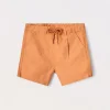 Blukids Shorts misto lino neonato- Pantaloni